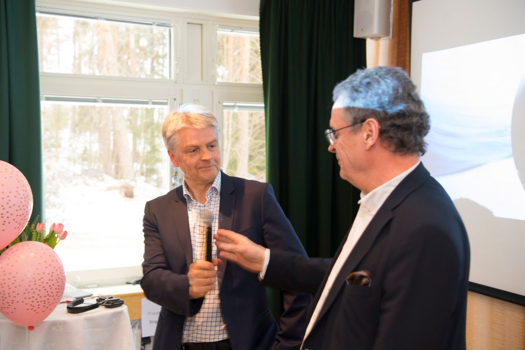 Nils-Olof Forsgren och Roland Carlsson.